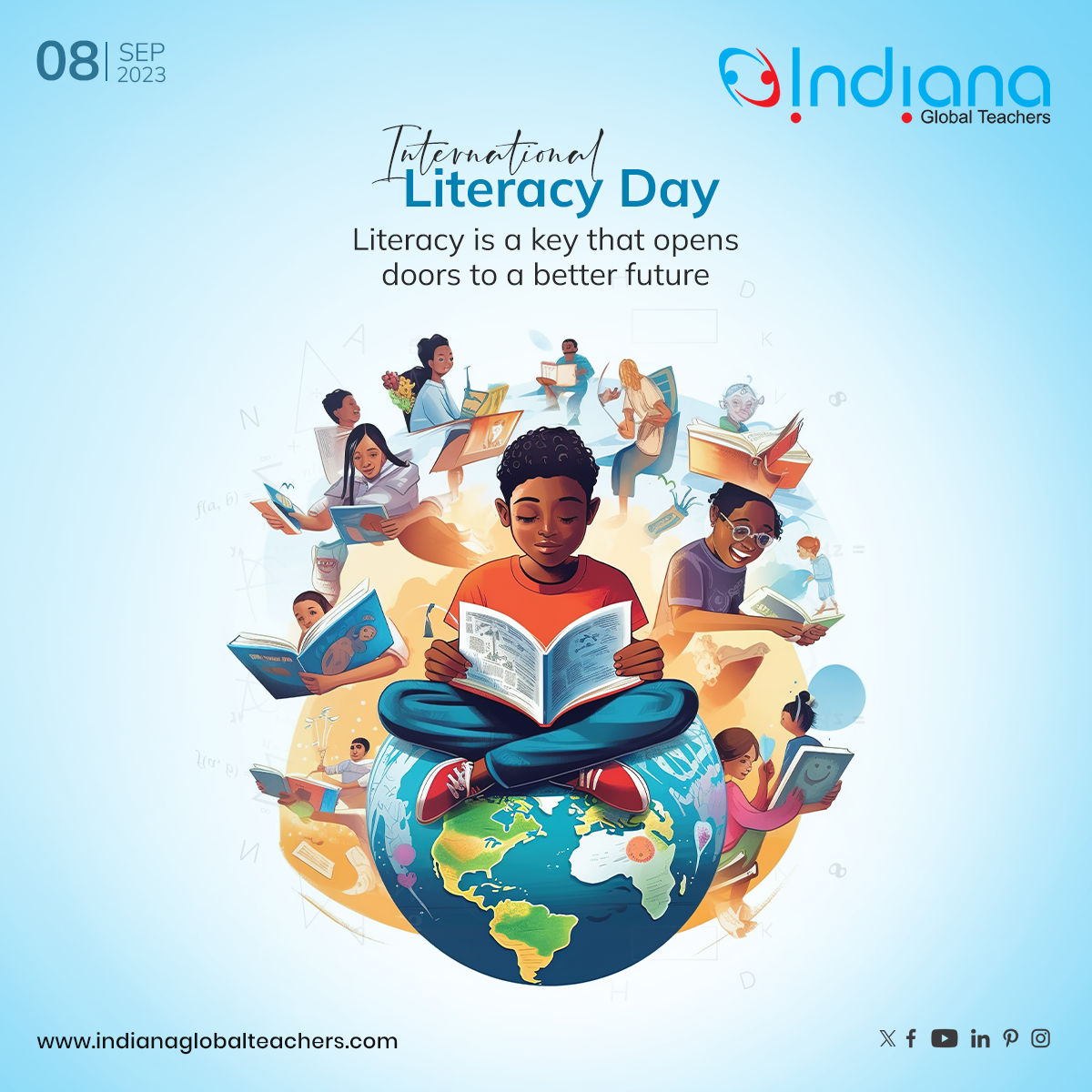 International Literacy Day Poster